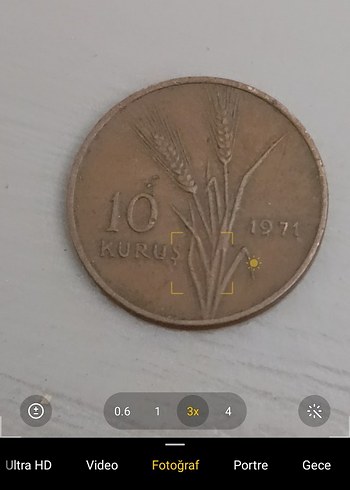  1971 basımlı 20 kuruş