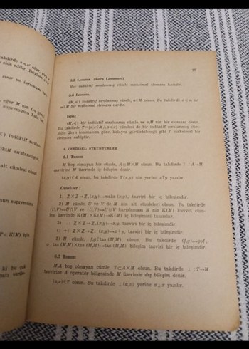 Cebire Giriş I - Prof. Dr. Yavuz Gündüzalp - Görsel 6
