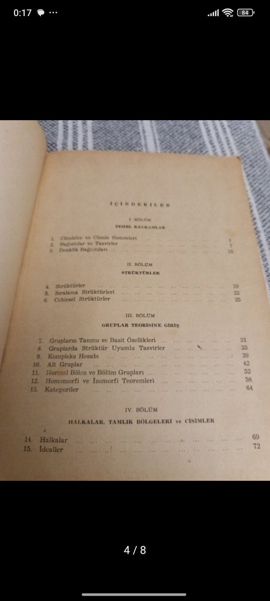 Cebire Giriş I - Prof. Dr. Yavuz Gündüzalp - Görsel 4