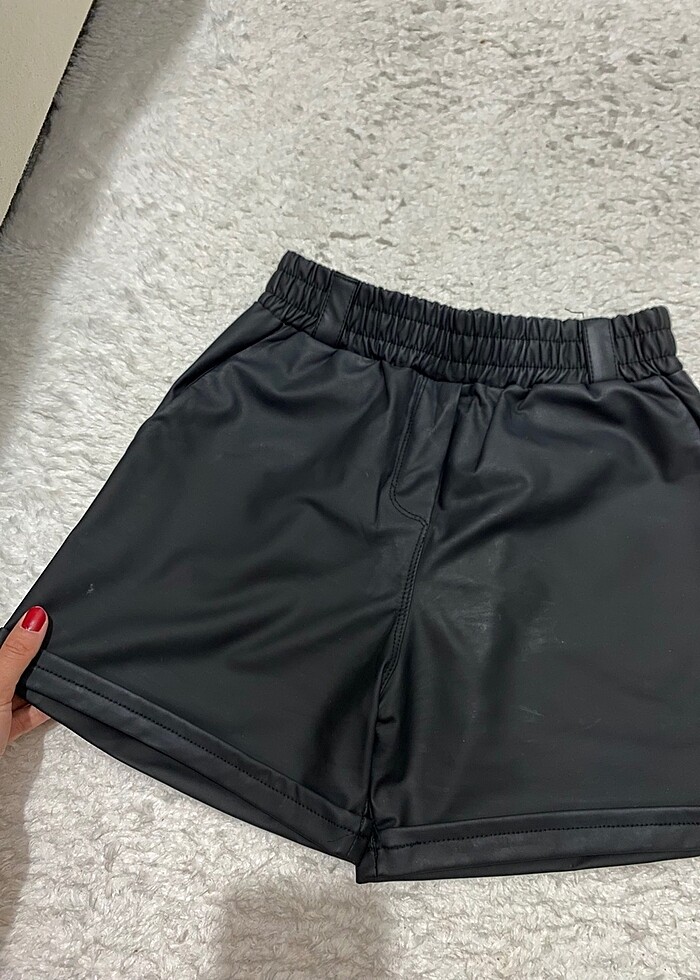 Deri şort - Görsel 3