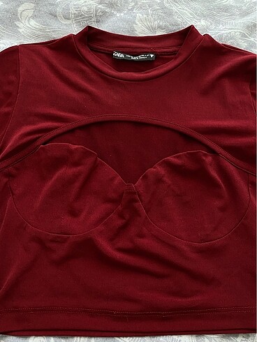 Bordo Bluz - Görsel 3