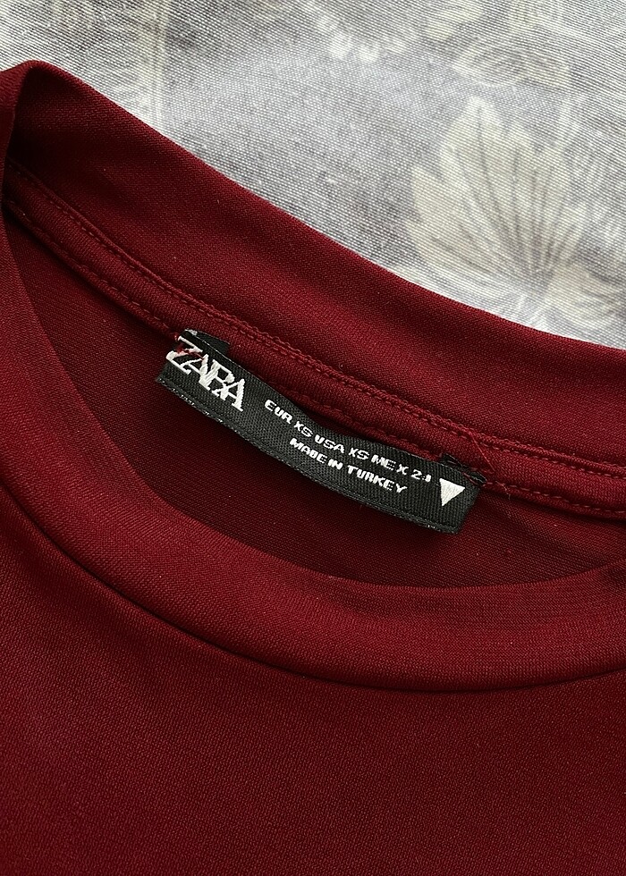 Bordo Bluz - Görsel 4