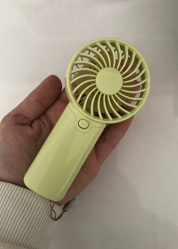 Yeşil Taşınabilir Mini Vantilatör - Görsel 3