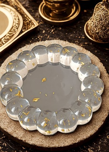 Altın Varaklı bardak altlığı