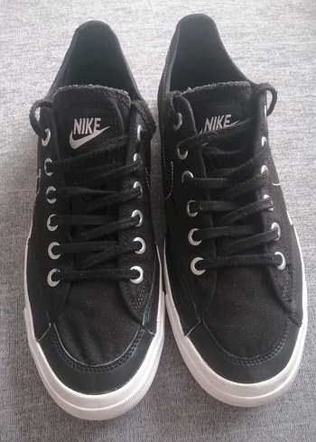 Nike Go Canvas kadın erkek Siyah Ayakkabı sneaker spor orjinal