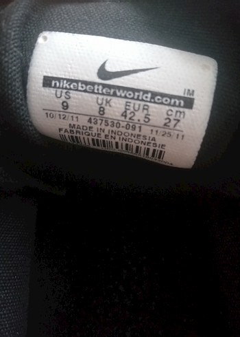 Nike Nike Go Canvas kadın erkek Siyah Ayakkabı sneaker spor orjinal