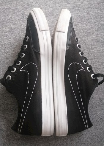 40 Beden Nike Go Canvas kadın erkek Siyah Ayakkabı sneaker spor orjinal