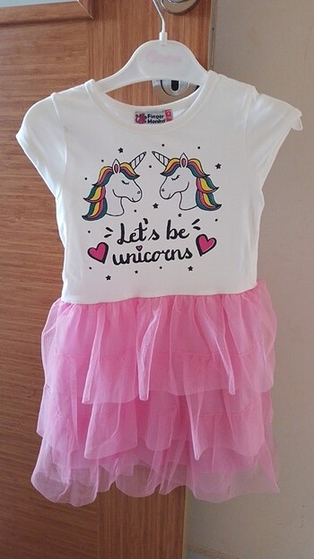 Unicorn elbise/tutu elbise 