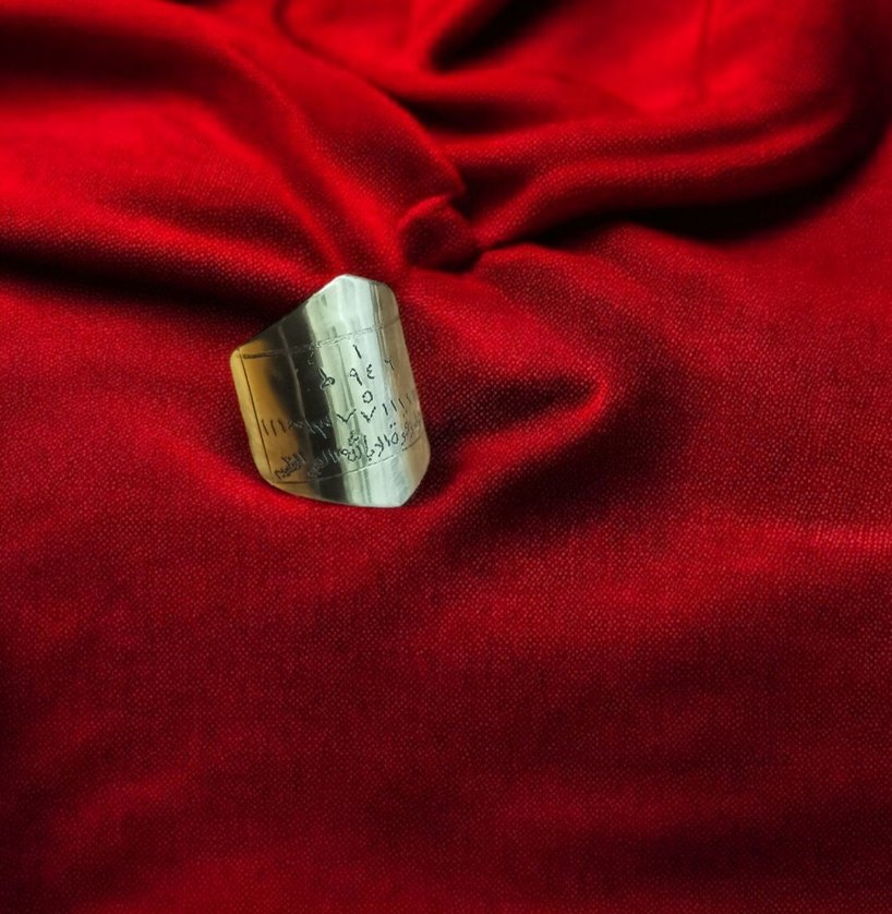 pirinç tılsımlı unisex Yüzük - Görsel 2