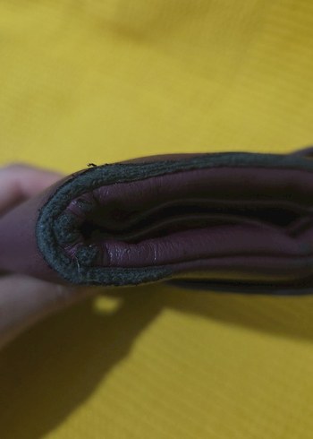  Beden bordo Renk Deri Kadın Portföy Cüzdan