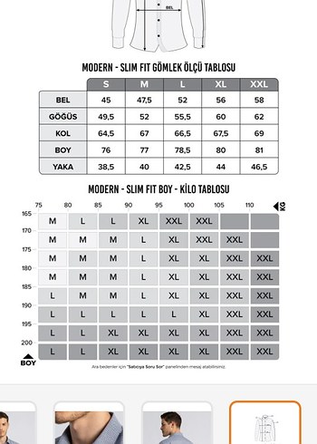 Tudors Mavi Düğmeli Erkek Gömlek - Görsel 7