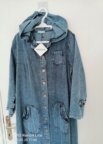 uzun kot pardesü - Görsel 5