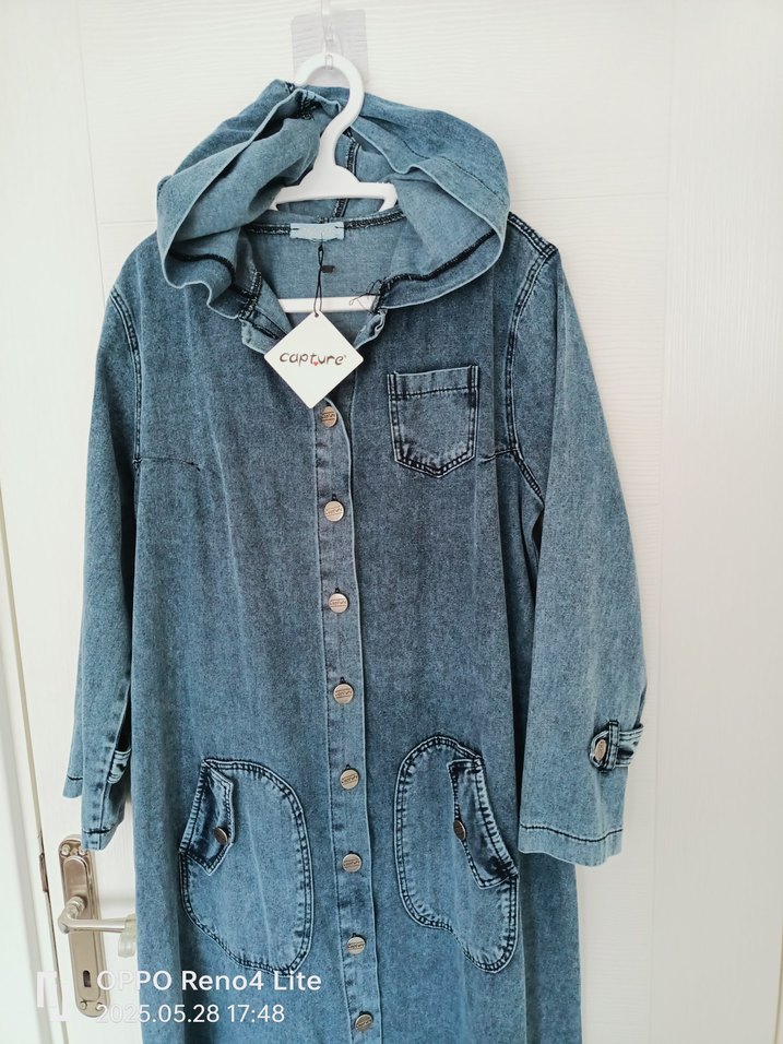 uzun kot pardesü - Görsel 5