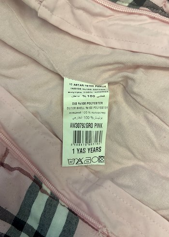 Kız Bebek Pembe Kürklü Tulumu - Görsel 2