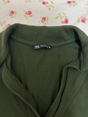 Zara Zara uzun kollu crop