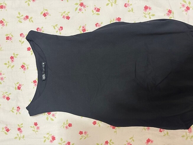 Zara siyah çıtçıtlı body