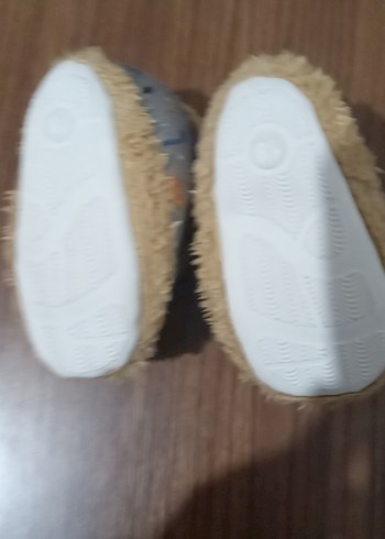 Erkek Çocuk Gri Sıcak Kürklü Panduf - Görsel 4