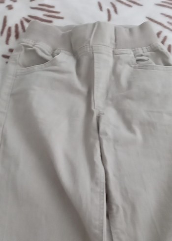 Erkek Bej Kemerli Regular Fit Pantolon - Görsel 3