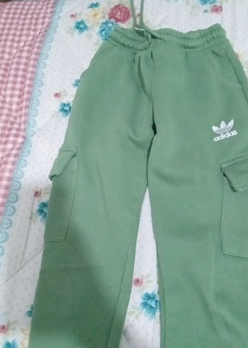 kiz Çocuk Yeşil Rahat Kesim Eşofman - Görsel 2