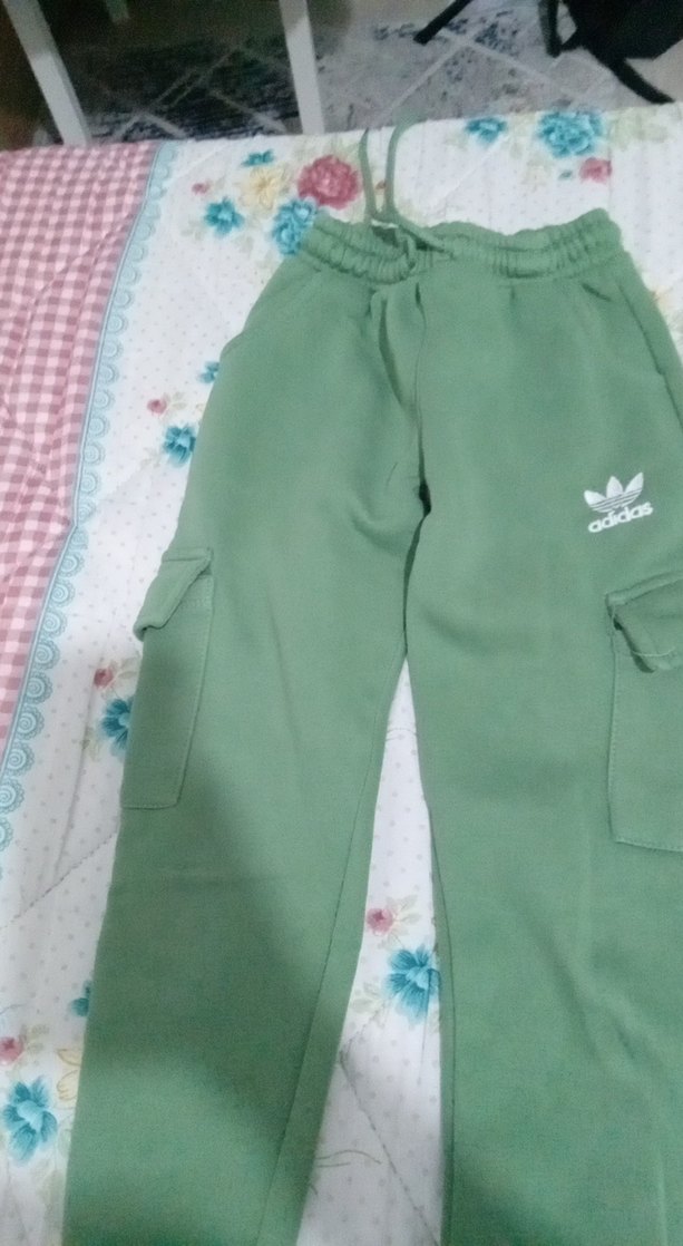 kiz Çocuk Yeşil Rahat Kesim Eşofman - Görsel 2