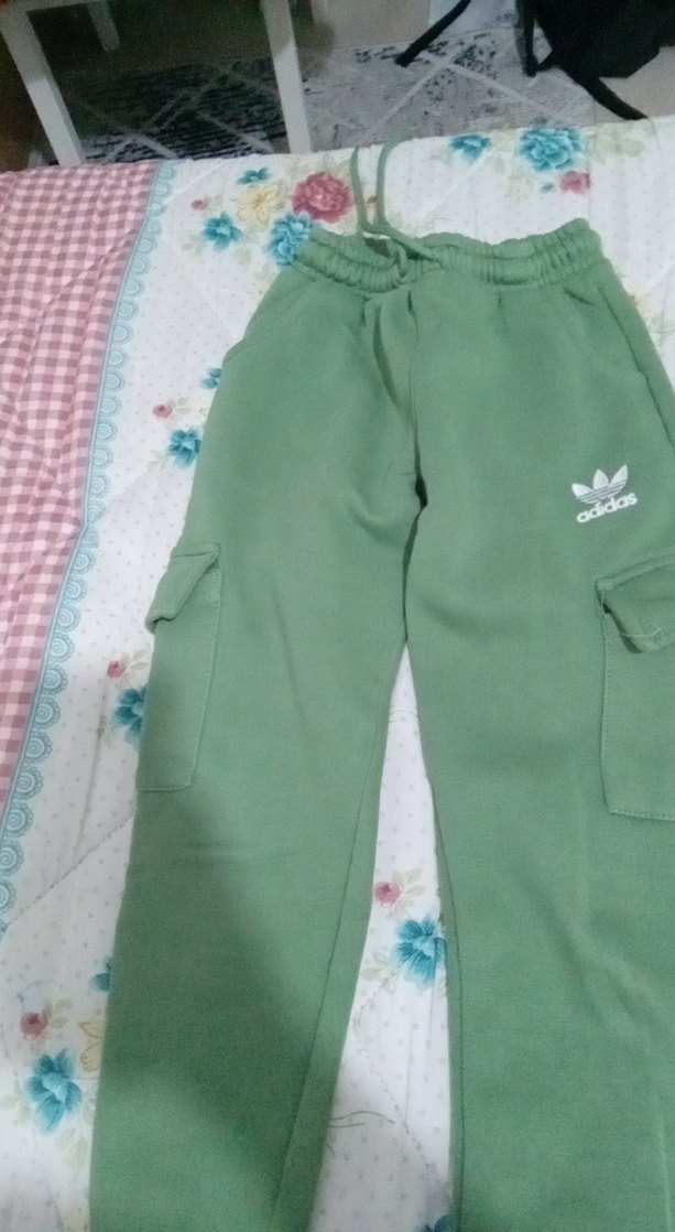 kiz Çocuk Yeşil Rahat Kesim Eşofman - Görsel 3