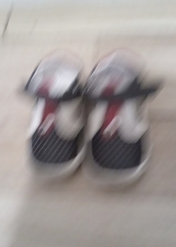 Erkek Bebek İlk Adım Ayakkabısı Gri Beyaz - Görsel 3