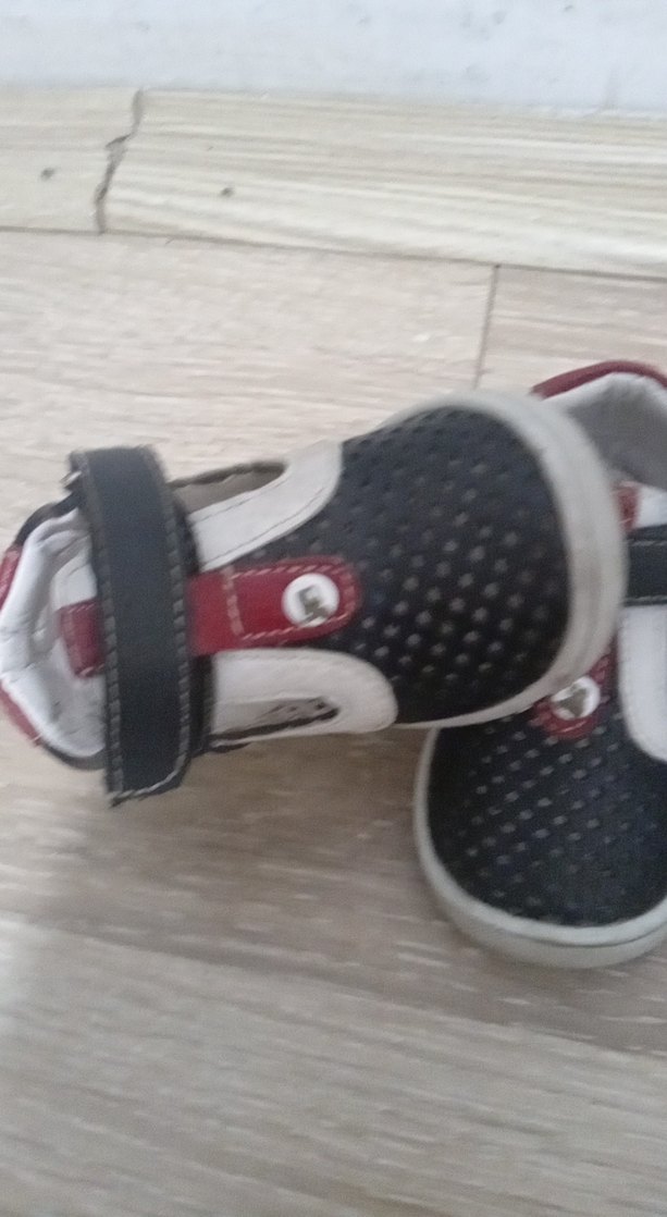 Erkek Bebek İlk Adım Ayakkabısı Gri Beyaz - Görsel 4