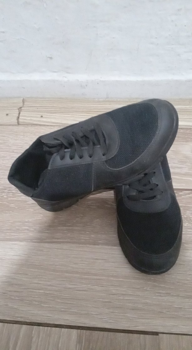 Siyah kadin Spor Ayakkabı - Görsel 4