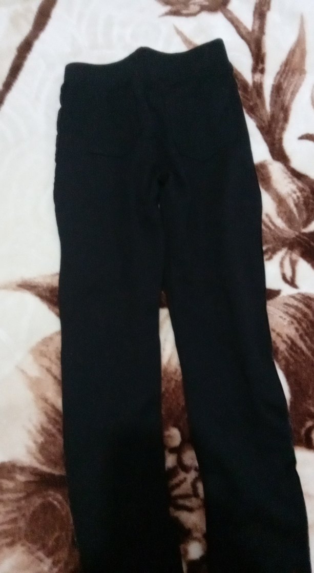 Siyah  kiz cocuk tayt - Görsel 3