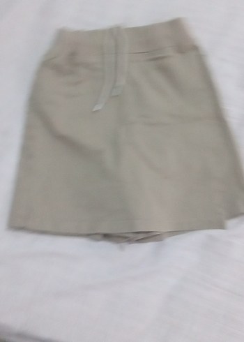 Bej kiz cocuk  okul Etek Rahat Kesim - Görsel 2