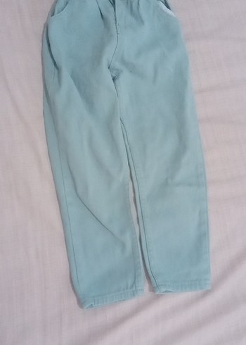 kiZ Çocuk Bol Kesim Denim Pantolon - Görsel 2