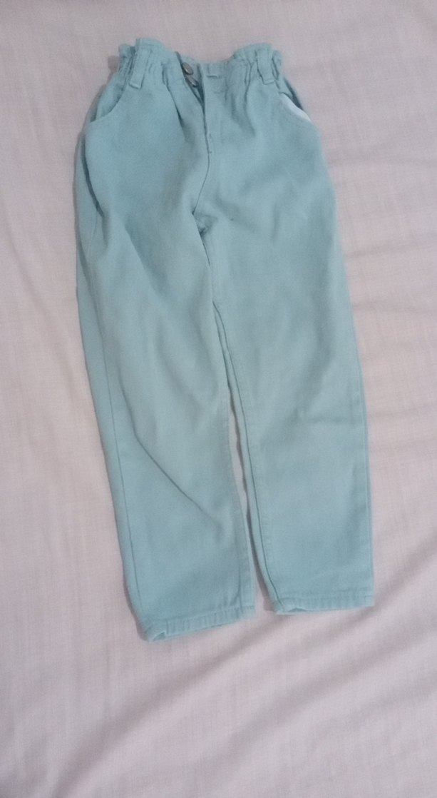 kiZ Çocuk Bol Kesim Denim Pantolon - Görsel 2