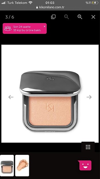 Kiko Glow Fusion Highlighter 02