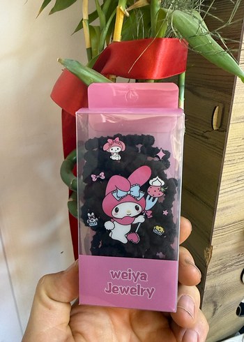 Renkli Elastik Bohem Saç Tokaları - Görsel 2