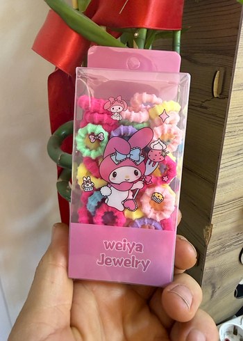 Renkli Elastik Bohem Saç Tokaları - Görsel 4