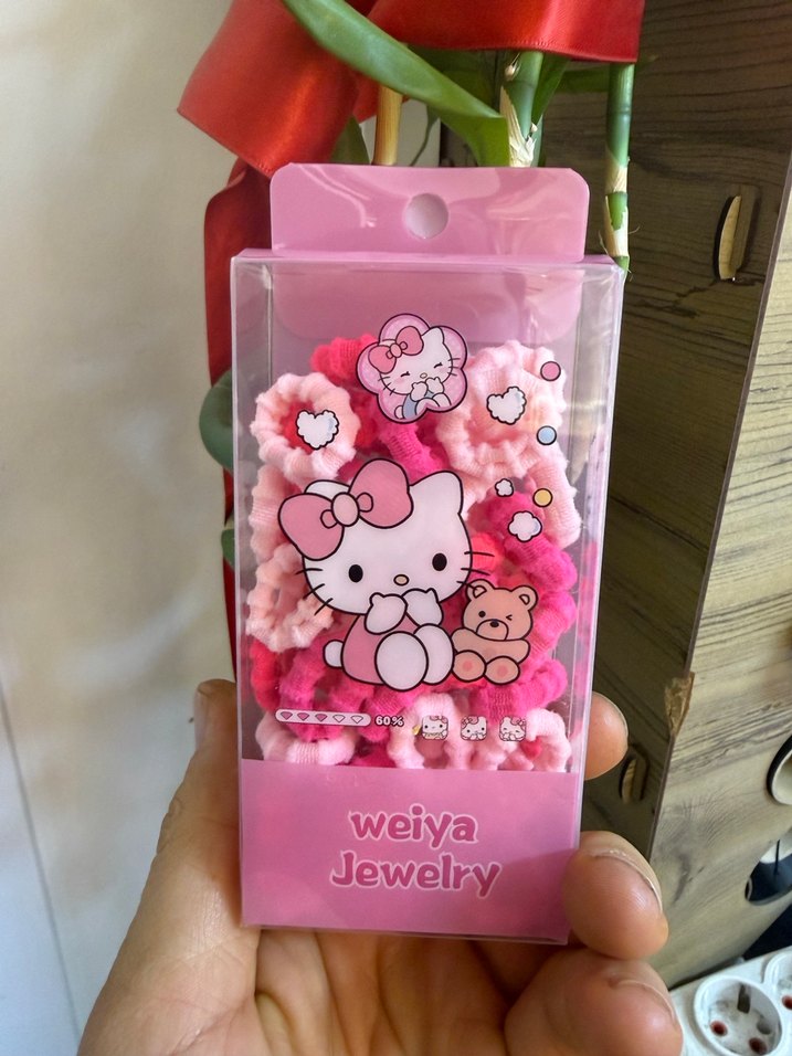 Renkli Elastik Bohem Saç Tokaları - Görsel 3