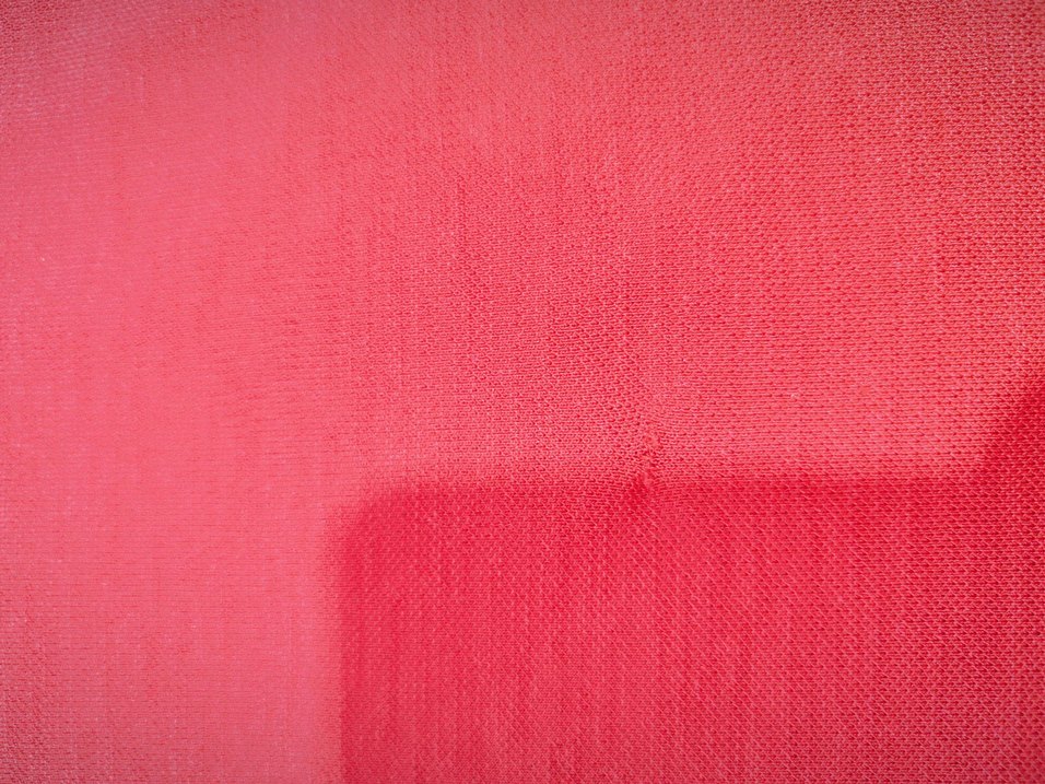 Kırmızı Kat Kat Volanlı Triko Elbise - Görsel 3