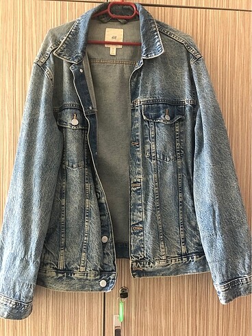 m Beden H&M OVERSİZE KOT CEKET