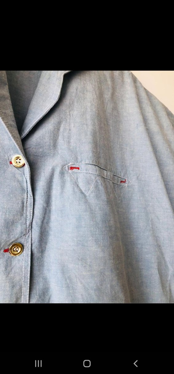 Düğmeli Denim Kadın Pantolon - Görsel 3