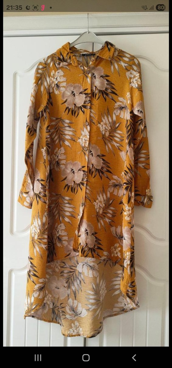 Çiçekli gömlek - Görsel 2