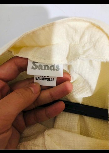 Bej Kadın Salaş Uzun Kollu Tunik - Görsel 5