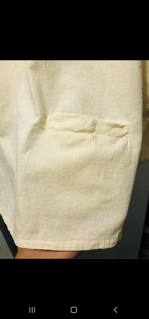 Bej Kadın Salaş Uzun Kollu Tunik - Görsel 4