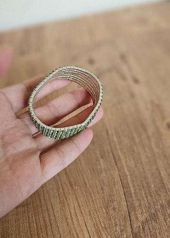 Yeşil taşlı Bileklik - Görsel 4