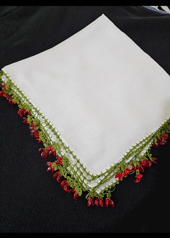 Kiraz oyalı yazma