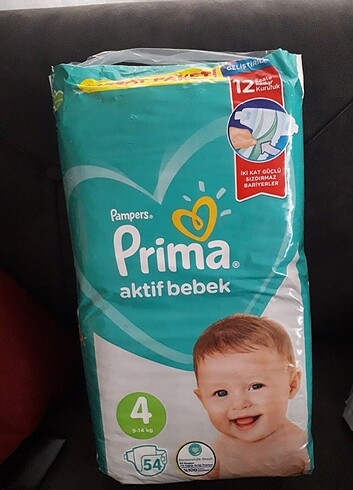 Prima 4 numara 54lü bebek bezi