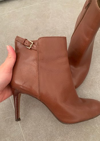 36 Beden Nine West kahverengi deri bot