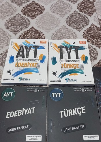 AYT Edebiyat ve TYT Türkçe Soru Bankaları