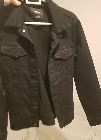 Zara erkek kot ceket hiç giyilmemiş