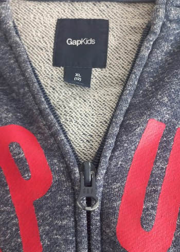 Gri Kapüşonlu Çocuk Sweatshirt Ama S de olur - Görsel 3