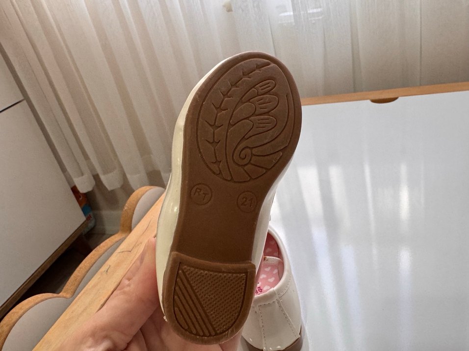 Kız Çocuk Beyaz Fiyonk Detaylı Babet - Görsel 4